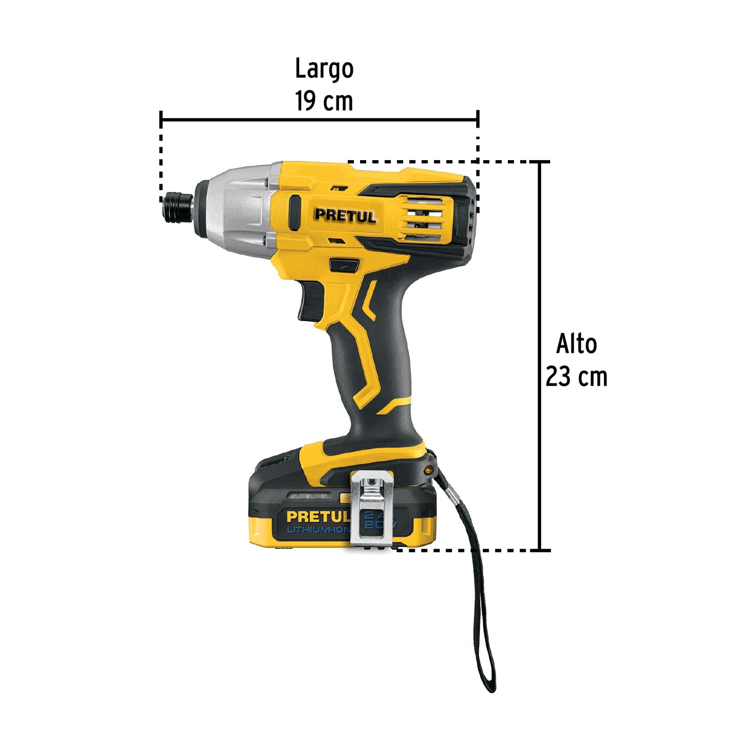 Combo rotomartillo/destornillador impacto. 20V. PRETUL
