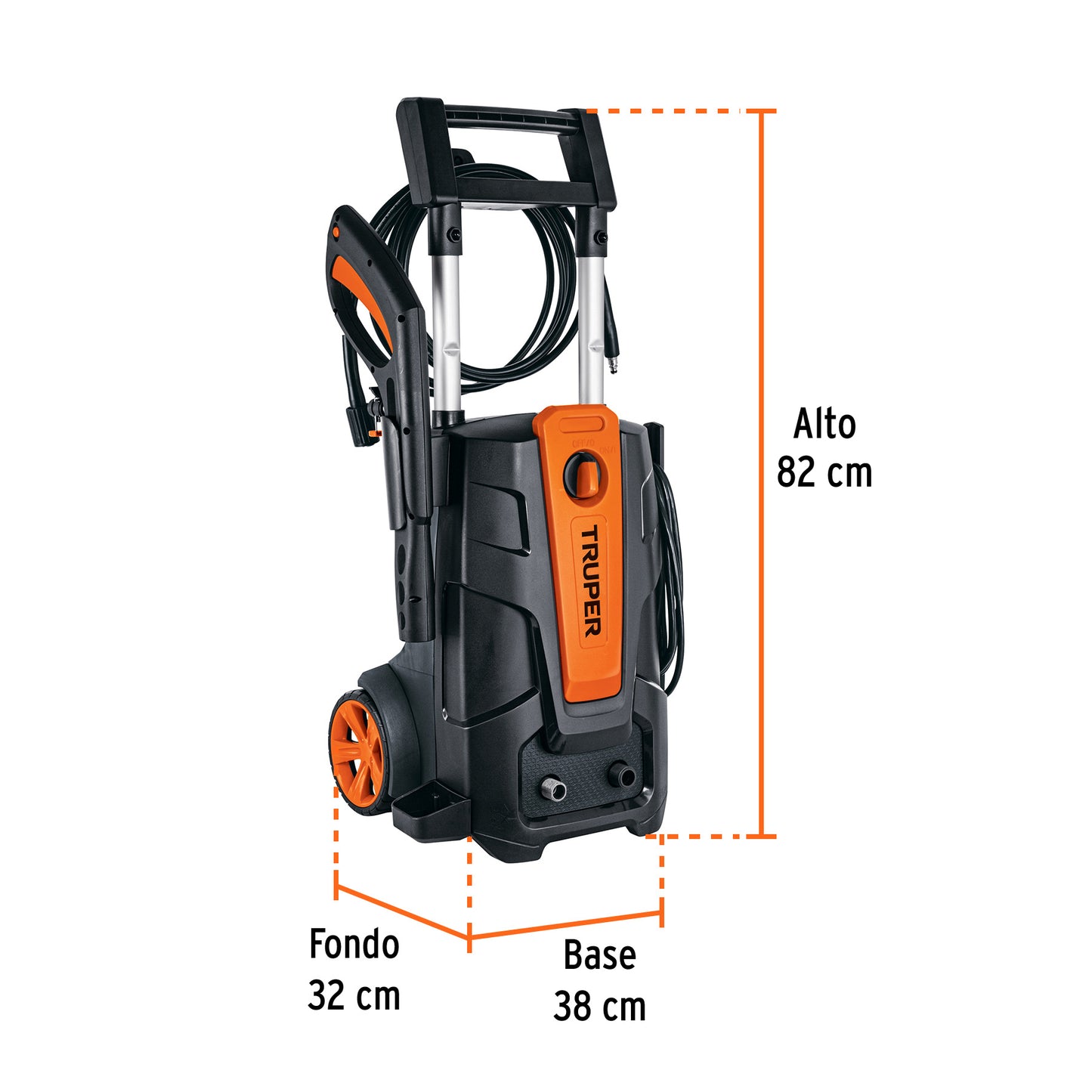 Hidrolavadora eléctrica 2000 PSI. Truper