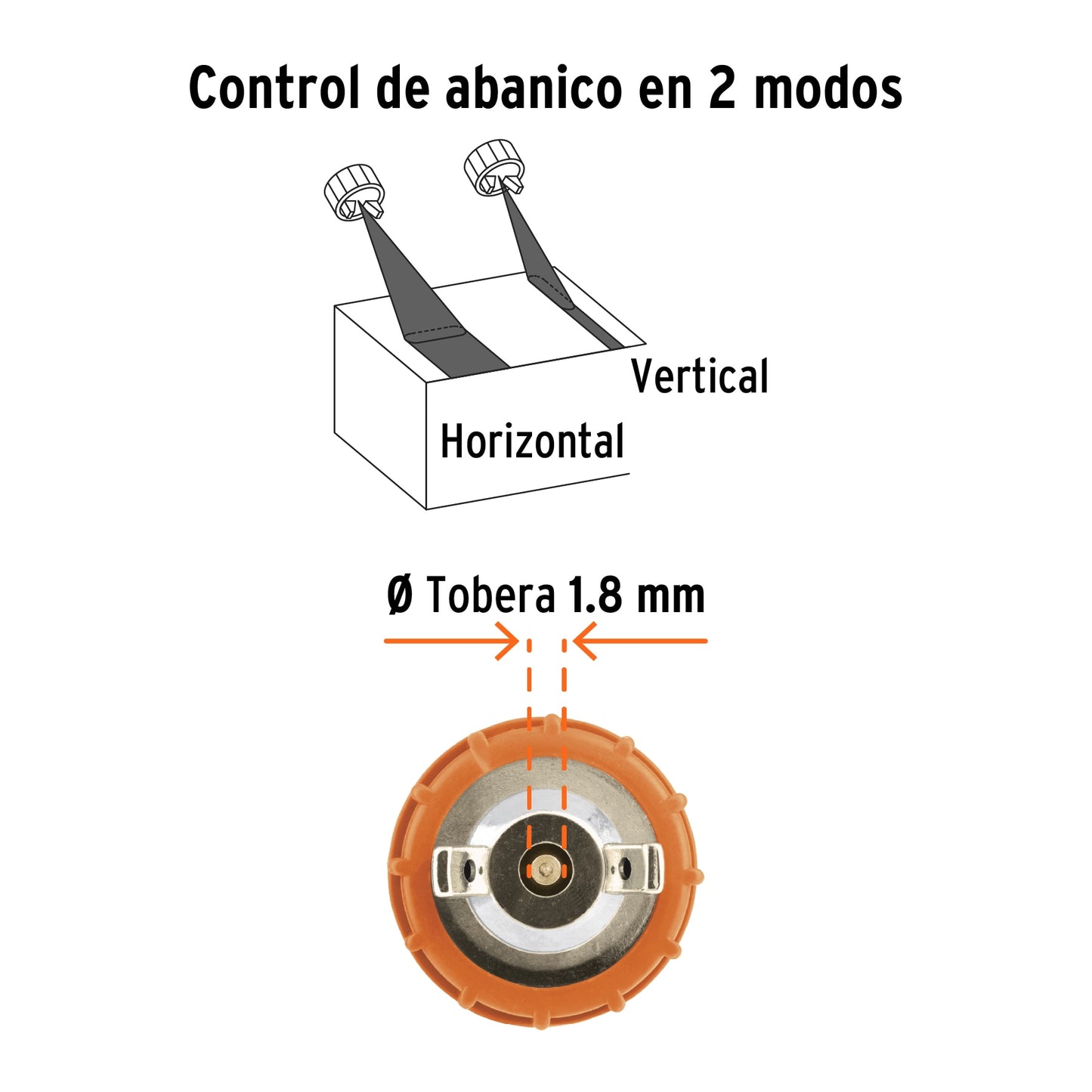 Pistola para pintar eléctrica de 600 W. Truper