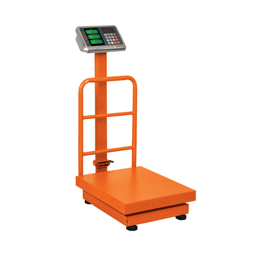 Báscula electrónica de plataforma. plegable. 200 kg. Truper