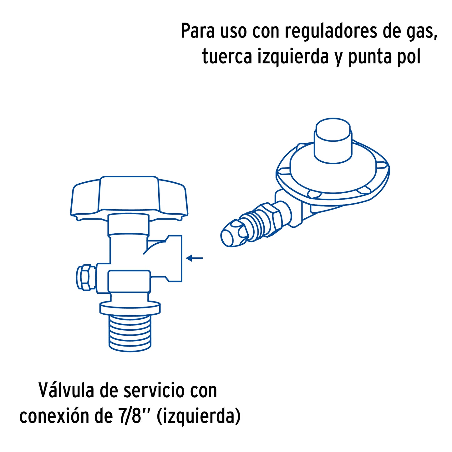 Cilindro portátil para gas LP. 20lb (9kg) Foset
