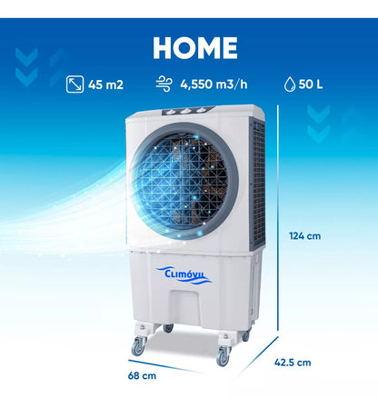 Enfriador De Aire Evaporativo Portátil Climovil Classic Home
