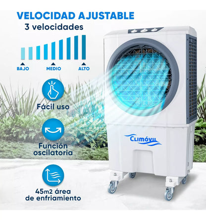 Enfriador De Aire Evaporativo Portátil Climovil Classic Home