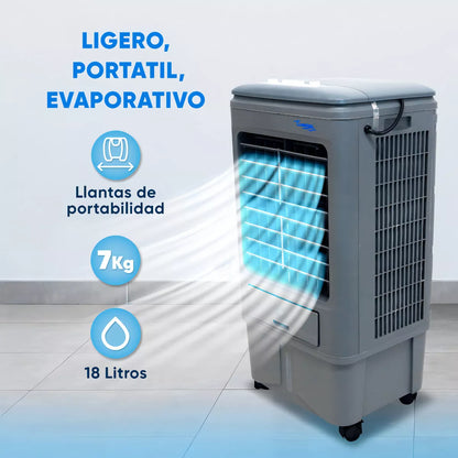 Climatizador portátil frío Climovil Classic Home Mini gris 127V