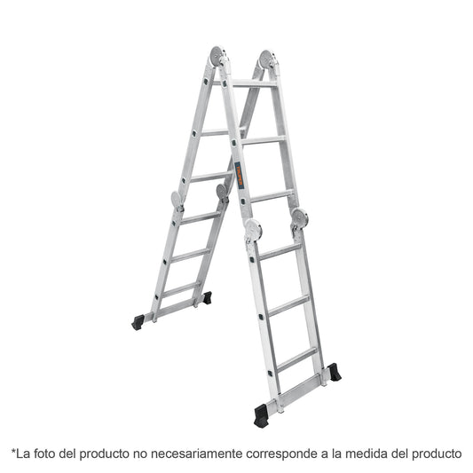 Escalera multiposición 16 peldaños. Tipo I. Truper