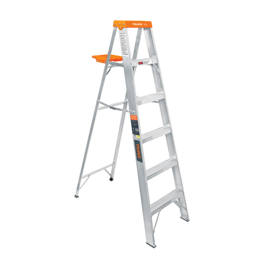 Escalera de tijera tipo II 9 peldaños y bandeja, Truper