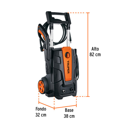 Hidrolavadora eléctrica 2000 PSI. Truper