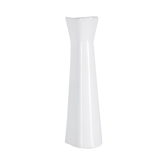Pedestal cerámico para lavabo. blanco. FOSET