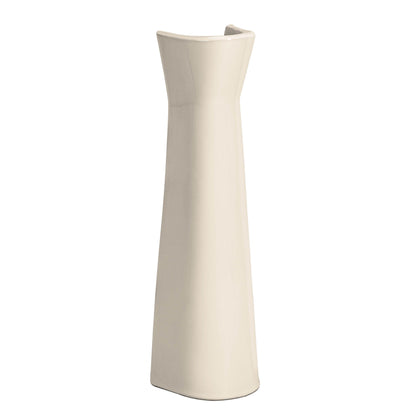 Pedestal cerámico para lavabo. marfil. FOSET