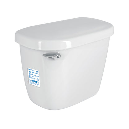 Tanque bajo cerámico con accesorios. blanco. FOSET